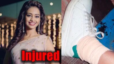 Mugdha Chaphekar gets injured on the set of Kumkum Bhagya