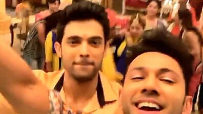 Parth Samthaan does the bhangra with Kasautii Zindagi Kay co-stars