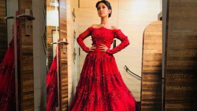 Shivangi Joshi aka Naira slaying in gown look