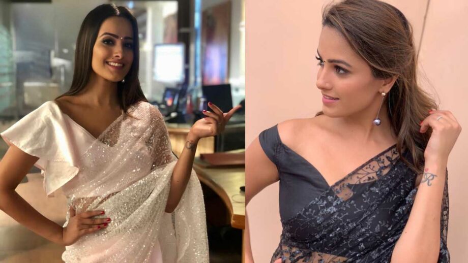 Anita Hassanandani's slays in saree