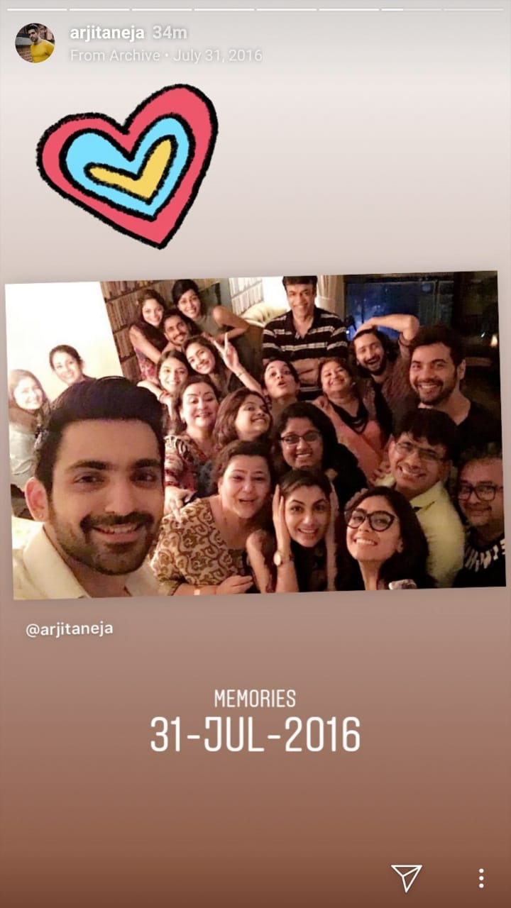 Arjit Taneja shares a throwback image from Kumkum Bhagya 1