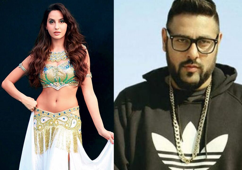 Badshah and Nora Fatehi visit Nach Baliye set