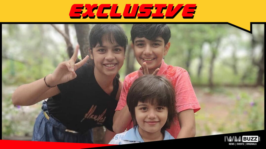 Child artists Varun Buddhadev, Nitanshi Goel and Vidhaan Sharma in ZEE5's 7 Days Without You