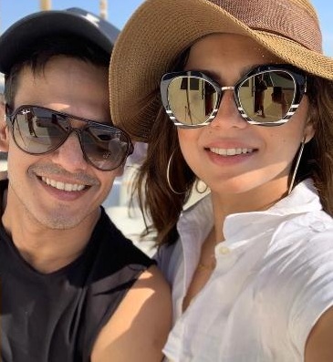 Drashti Dhami and her husband are giving major vacation vibes 2