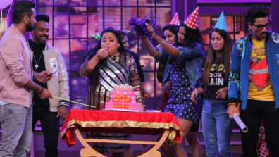 Harsh Limbachiyaa throws a surprise birthday party for Bharti Singh on the sets of Colors’ Khatra Khatra Khatra