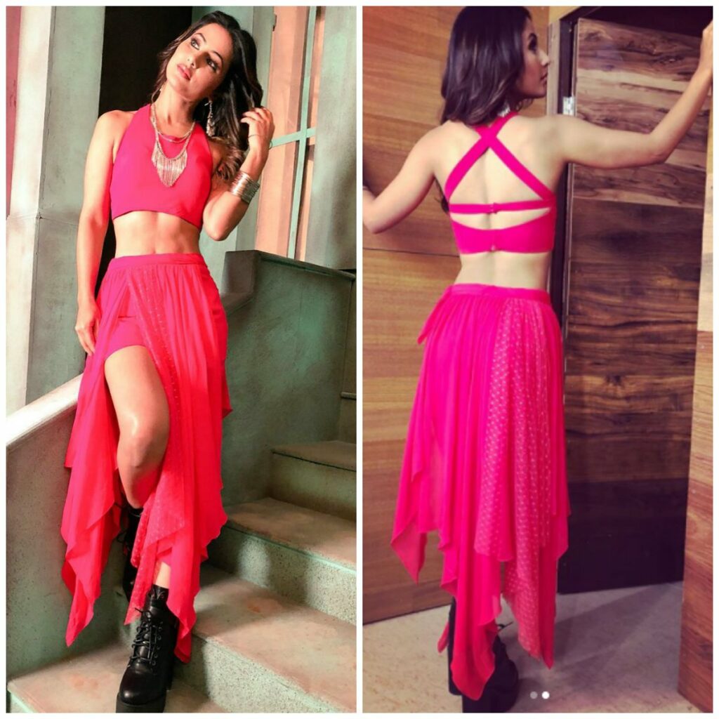 Hina Khan slays in red - 1