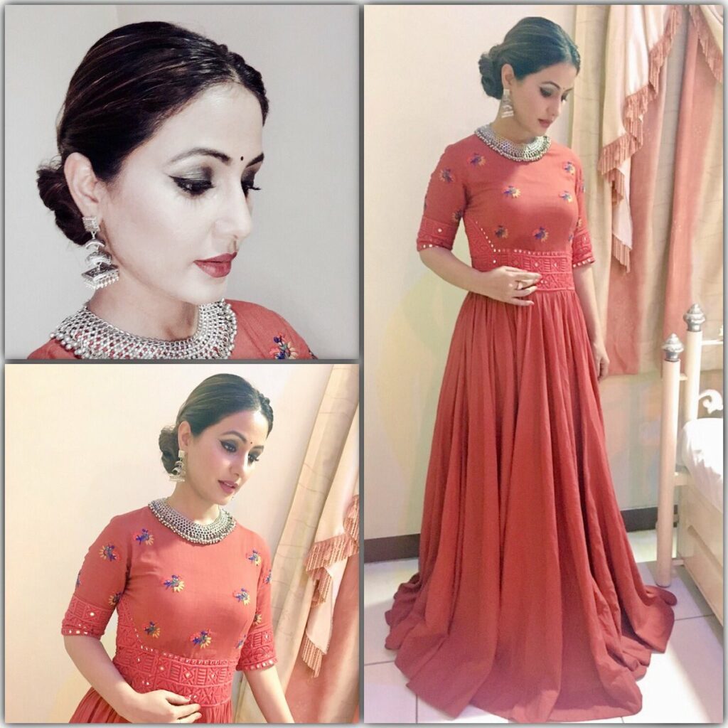 Hina Khan slays in red - 3