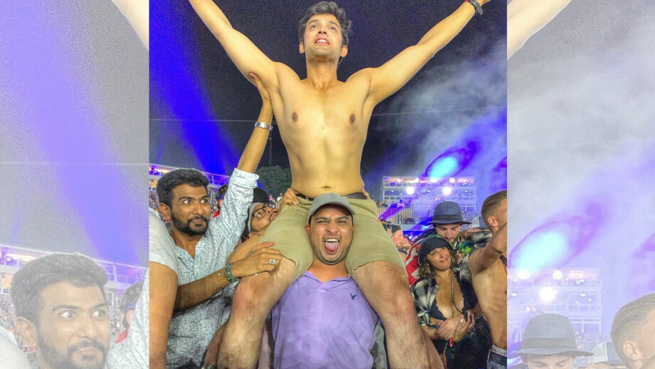 Kasautii Zindagii Kay actor Parth Samthaan goes shirtless in Tomorrowland