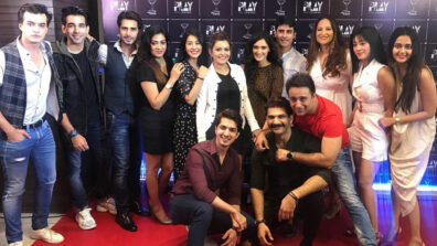 Mohsin Khan, Shivangi Joshi, Pankhuri Awasthy and team Yeh Rishta Kya Kehlata Hai’s get together!