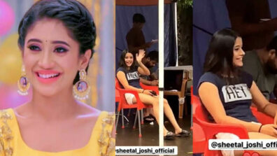 Shivangi Joshi gets a surprise visitor on Yeh Rishta Kya Kehlata Hai set