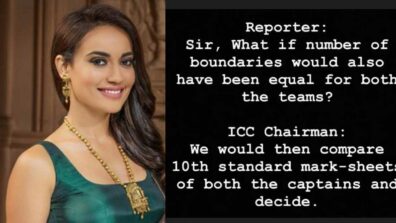 Surbhi Jyoti’s sarcastic take on the ICC and the England-New Zealand World Cup final