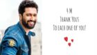 Vicky Kaushal completes 4 million followers on Instagram
