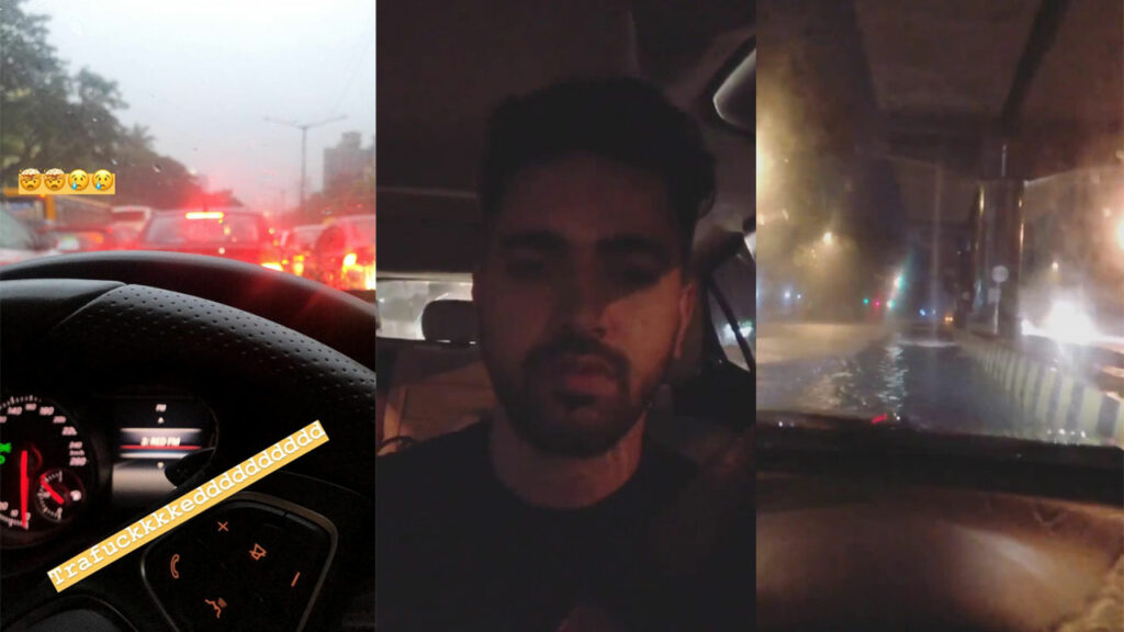 Zain Imam describes the effect of Mumbai rains on roads