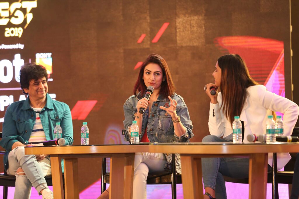 Watch Now: Session with Nirmika Singh, Ritu Agarwal, Jonita Gandhi, Akriti Kakar and Palash Sen at India Web Fest 2019 - 2