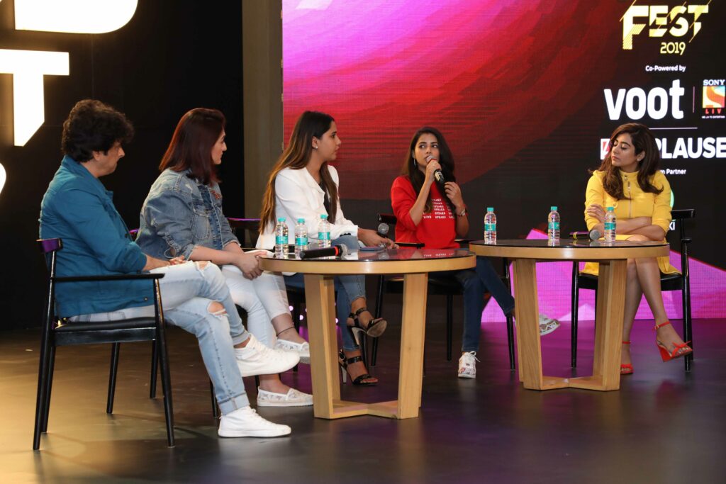 Watch Now: Session with Nirmika Singh, Ritu Agarwal, Jonita Gandhi, Akriti Kakar and Palash Sen at India Web Fest 2019 - 1