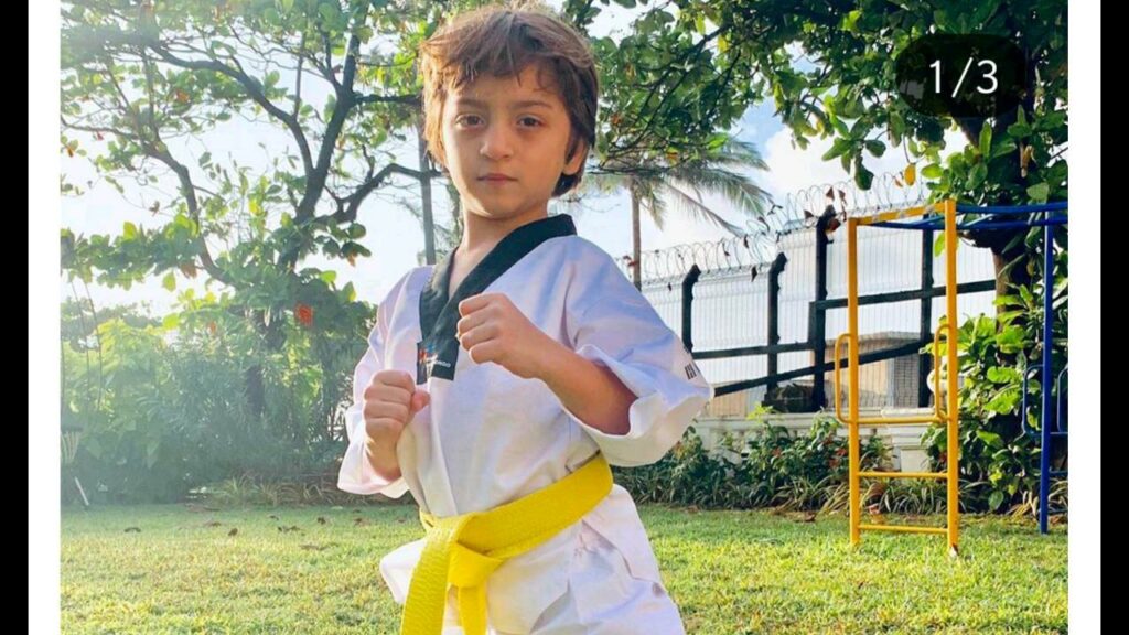 Abram Khan gets into the 'Tae Khan Do' tradition of the Khan family  2