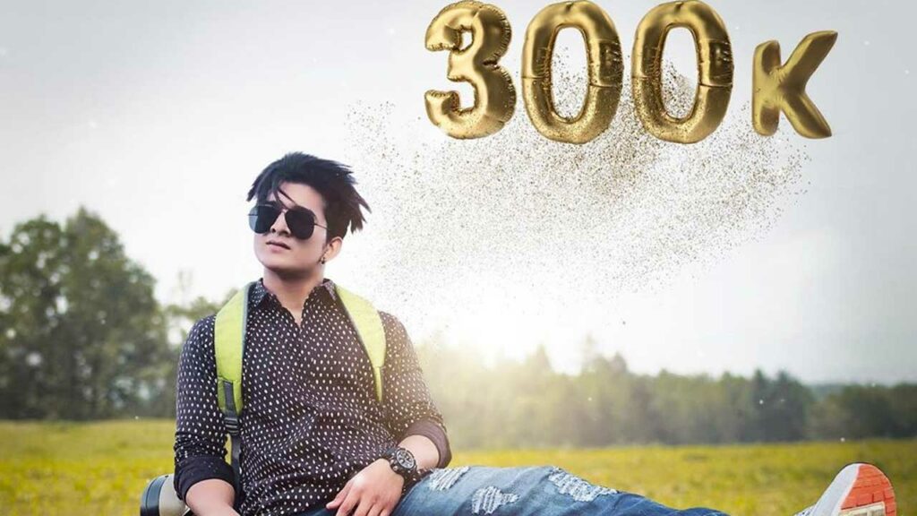 Ajaz Ahmed completes 4 million followers on TikTok and 300k on Instagram