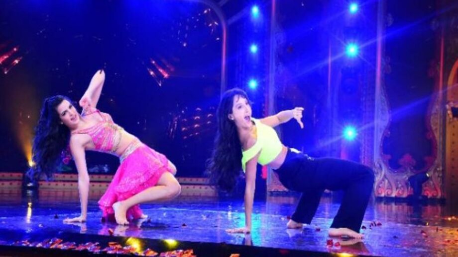 Besties Nataša Stanković and Nora Fatehi set the stage of Nach Baliye Season 9 on fire. Check it out