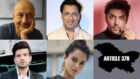 Celebrities share their take on the Article 370 decision