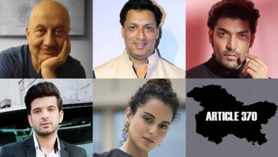 Celebrities share their take on the Article 370 decision