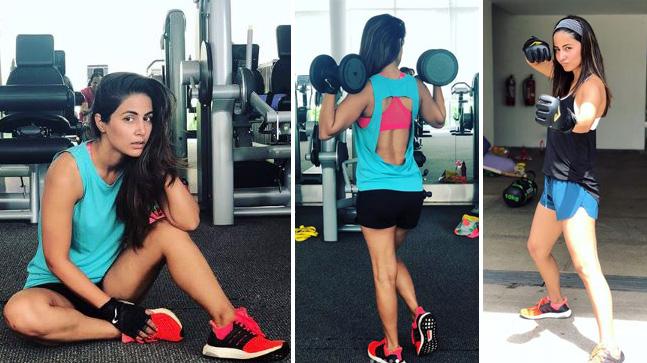 Hina Khan’s hot workout pics will inspire you to hit the gym - 0