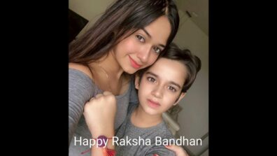 Jannat Zubair celebrates Raksha Bandhan