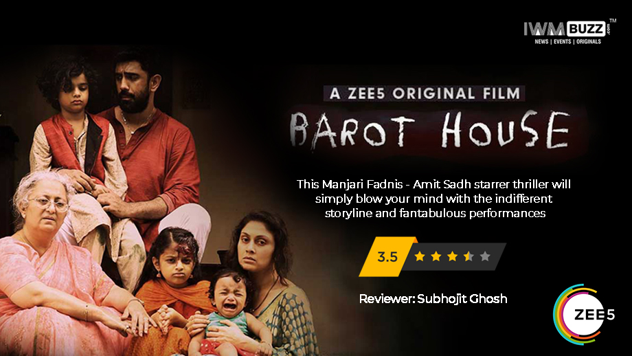 Review of ZEE5's Barot House: This Manjari Fadnis-Amit Sadh thriller will simply blow your mind with the indifferent storyline and fantabulous performances