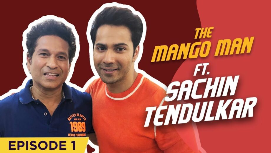 Sachin Tendulkar, the first guest in Varun Dhawan's new YouTube Channel Show