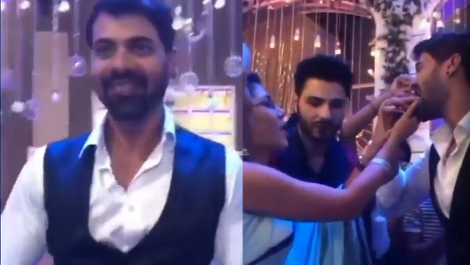 Shabir Ahluwalia celebrates his birthday with Kumkum Bhagya team