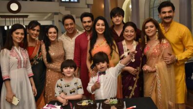 Team Yeh Rishta Kya Kehlata Hai celebrates Vansh aka Maaz Champ’s birthday