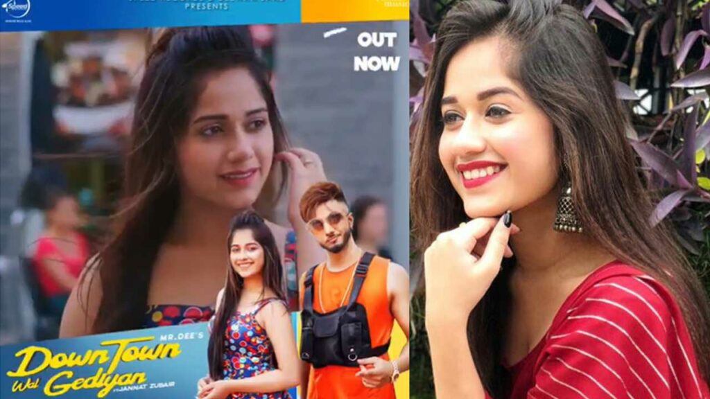 TikTok star Jannat Zubair's new song ‘DOWNTOWN WAL GEDIYAN’ is out