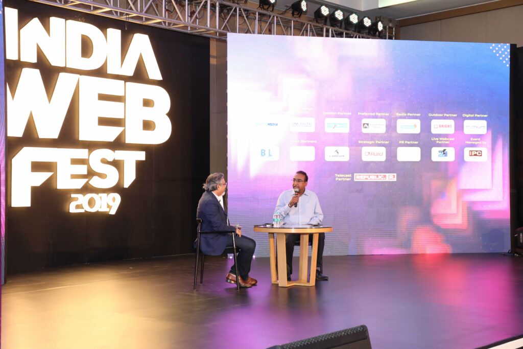 Watch Now: Anuj Gandhi, Group CEO, Indiacast in conversation with Sameer Nair, CEO, Applause Entertainment at India Web Fest 2019 - 3