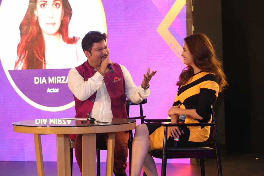 Watch Now: Ram Kamal Mukherjee in conversation with Dia Mirza at India Web Fest 2019 - 2