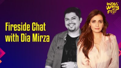 Watch Now: Ram Kamal Mukherjee in conversation with Dia Mirza at India Web Fest 2019