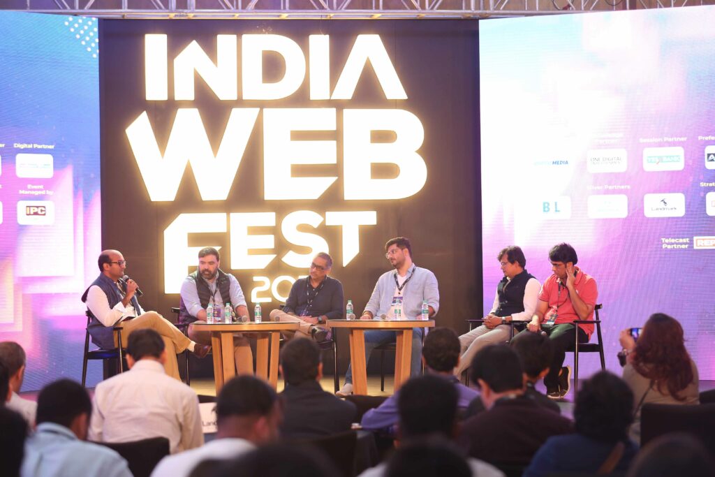 Watch Now: Session with Samar Kagalwalla, Anirudh Pandita, Sameer Saxena,  Goldie Behl, Deepak Segal,  Sagar Gokhale at India Web Fest 2019 - 0