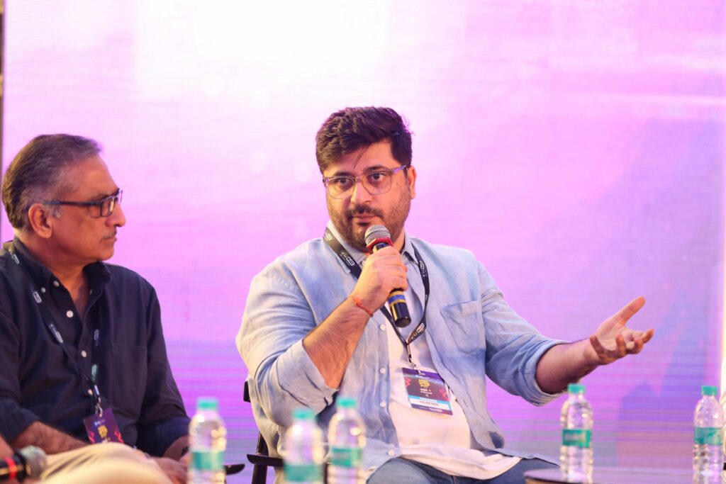 Watch Now: Session with Samar Kagalwalla, Anirudh Pandita, Sameer Saxena,  Goldie Behl, Deepak Segal,  Sagar Gokhale at India Web Fest 2019 - 3