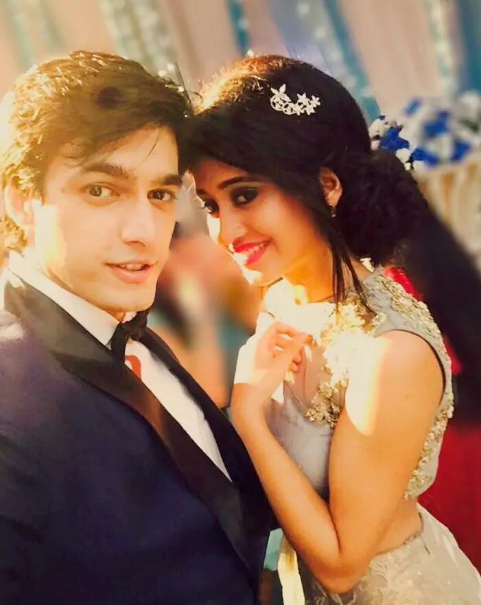 When Kartik and Naira were super cute behind the scenes too 3