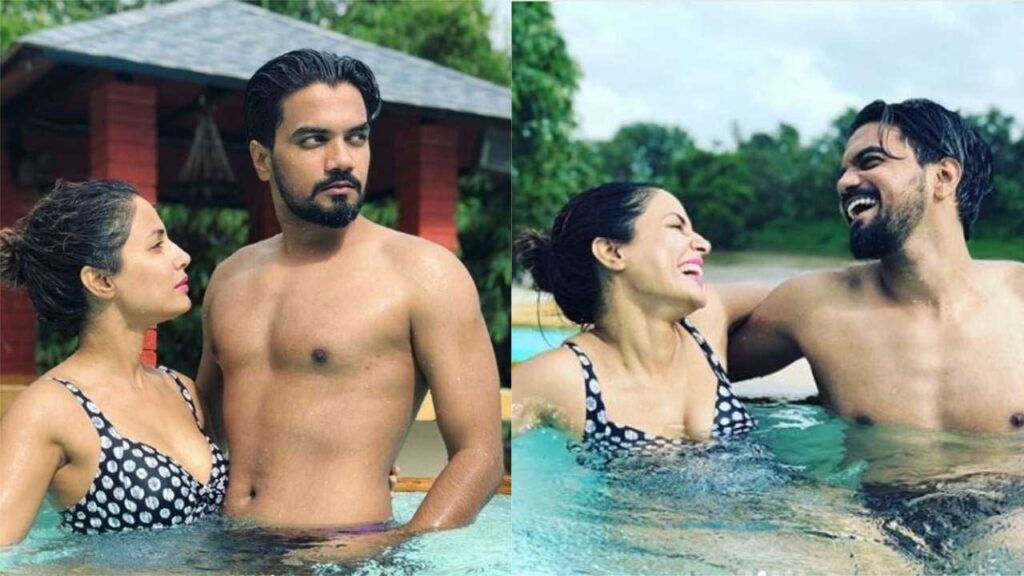 Hina Khan and Rohit Jaiswal's pictures are giving us major relationship goals 7