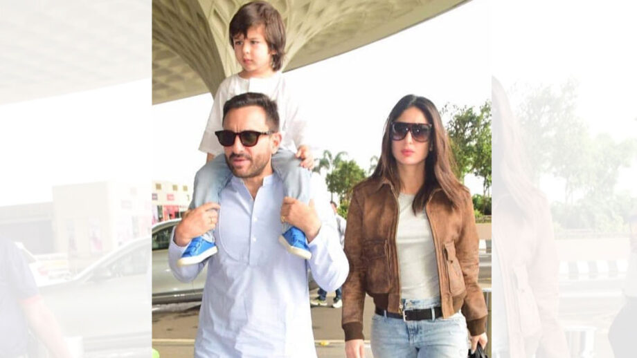 It's vacation time for Saif, Kareena and Taimur 