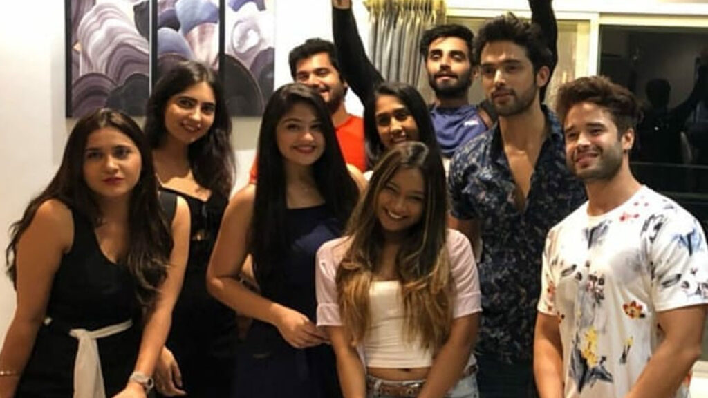 Party time for Parth Samthaan