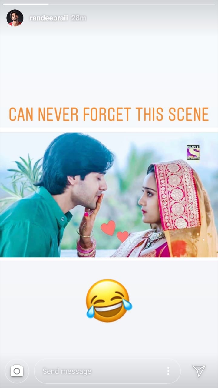 Randeep Rai can never forget this Sameer-Naina scene from Yeh Un Dinon Ki Baat Hai