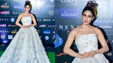 Sara Ali Khan bags the award for the ‘Best Debut Female’ as she sizzles in an all-white gown