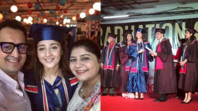 Singer Dhvani Bhanushali graduates