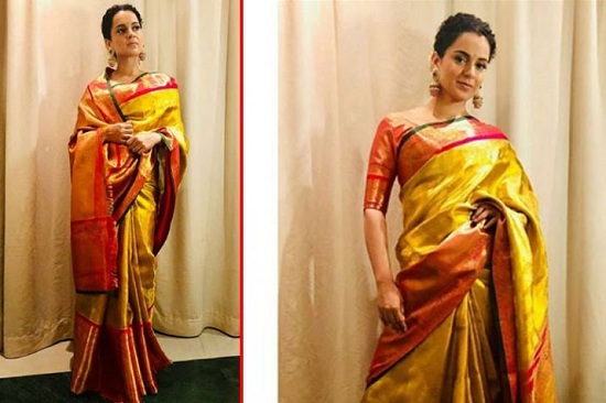 Steal These Sarees From Kangana Ranaut's closet 2