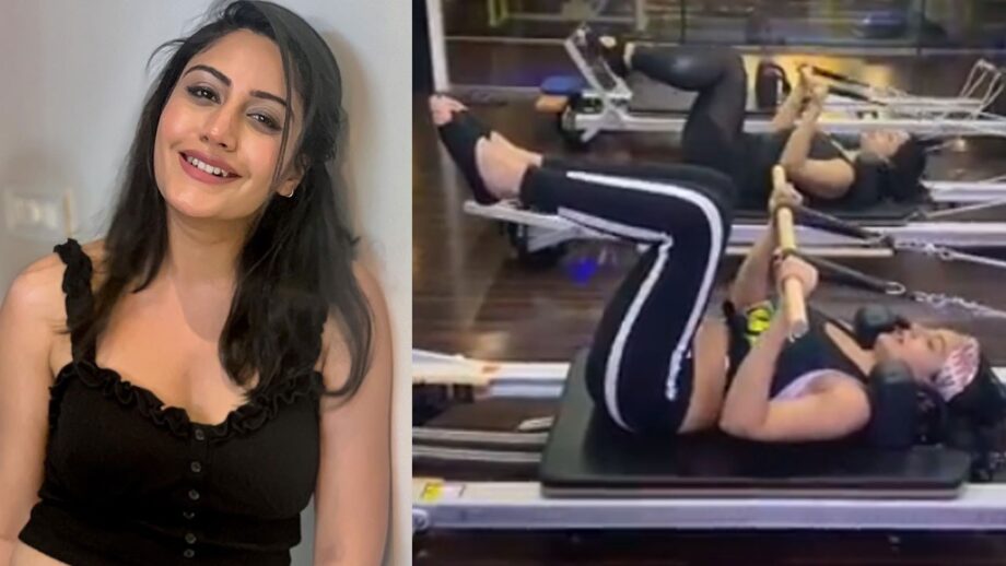 Surbhi Chandna sweats it out