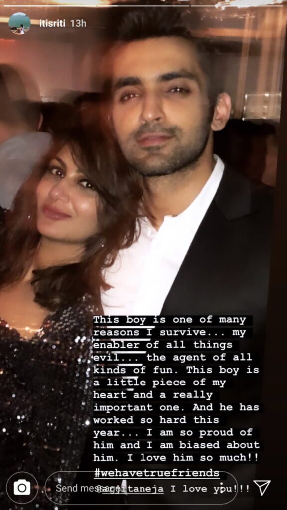 This boy is a little piece of my heart: Sriti Jha pens a note for Arjit Taneja 