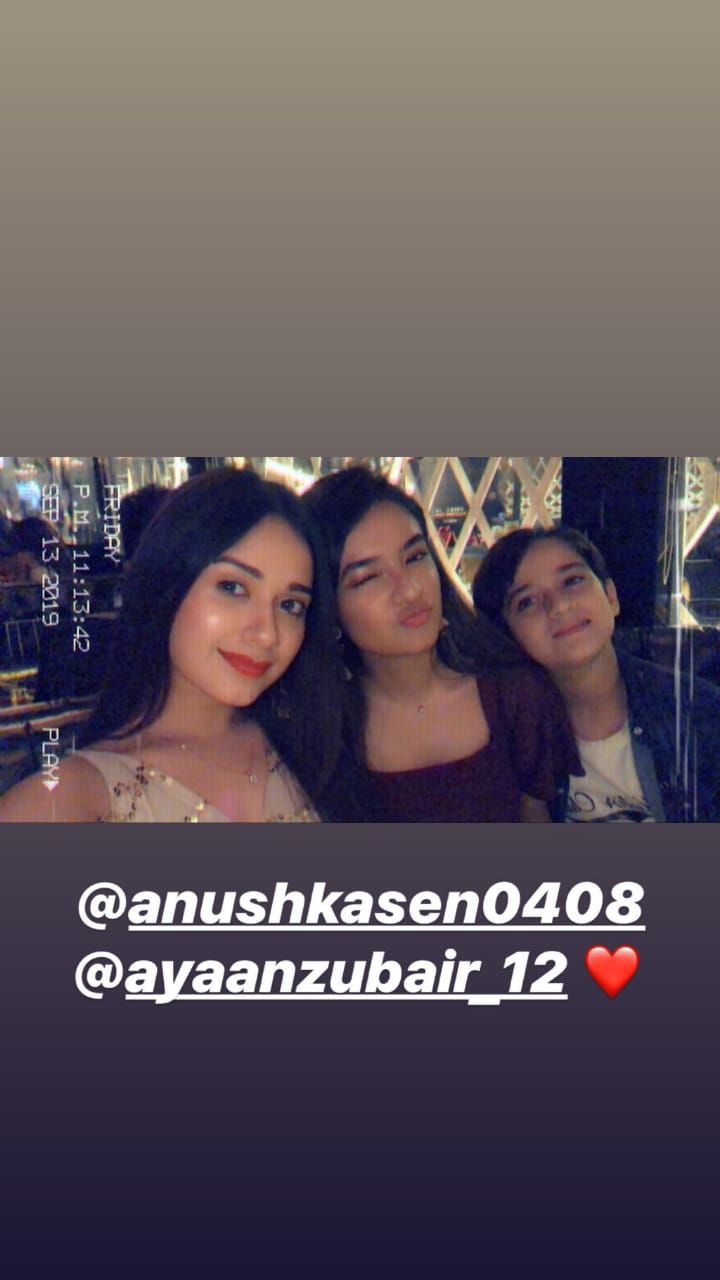 TikTok star Jannat Zubair bonds with friends Anushka Sen and Reem Shaikh 1