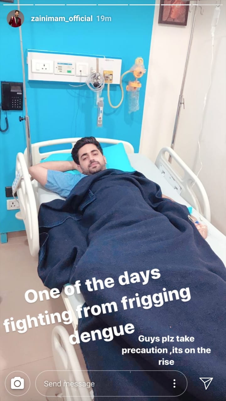 Zain Imam's dengue caution 1