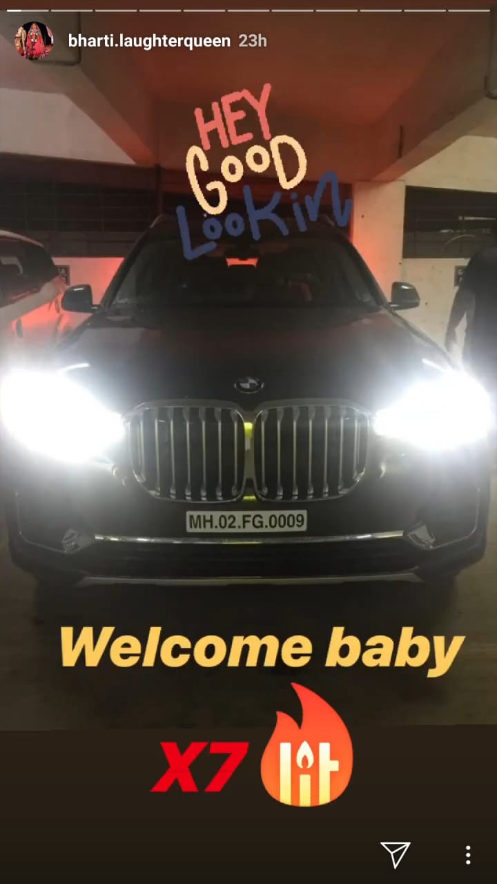 Bharti Singh is proud owner of a swanky BMW