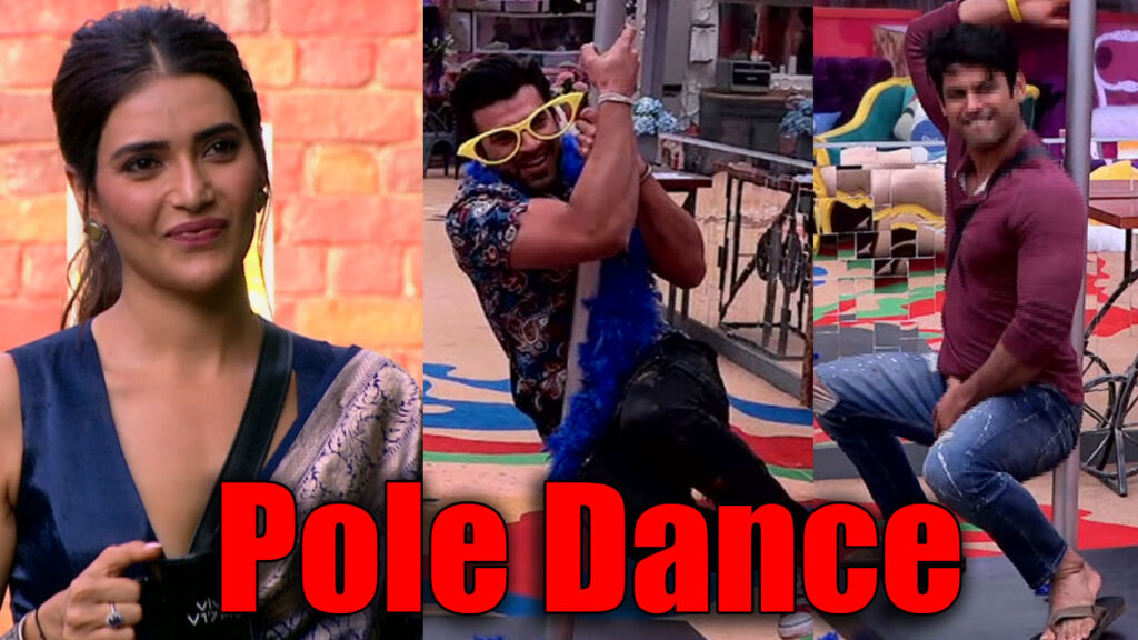 Bigg Boss 13: Paras and Siddharth Shukla perform pole dance for Karishma Tanna